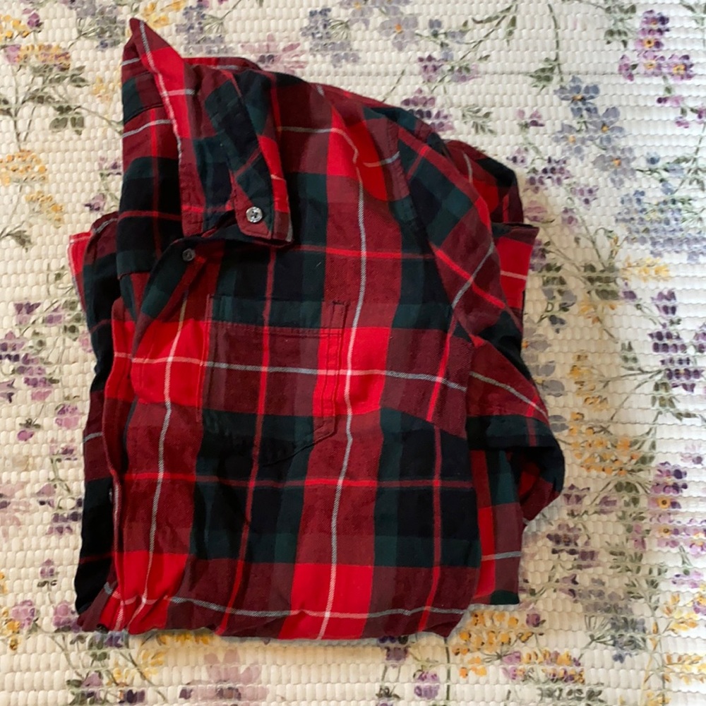 Gap boyfriend fit flannel